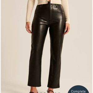 Abercrombie & Fitch Leather Pants